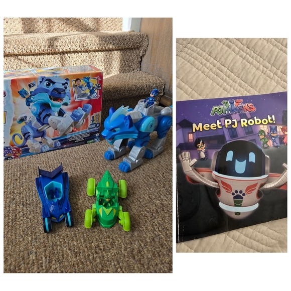 PJ Masks Animal Power  'Meet PJ Robot!' Book - Picture 1 of 6